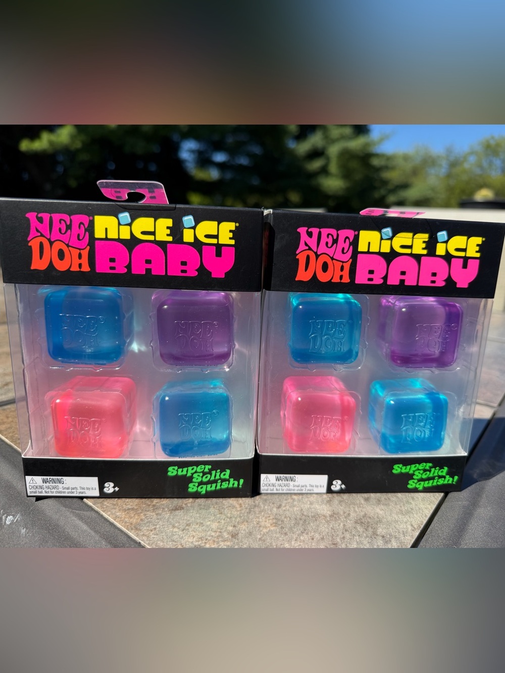 NeeDoh Nice Ice Baby-Set of 2
